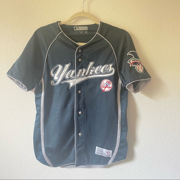 New York Yankees Team Logo Jersey Size Young Adult L - Picture 1 of 6